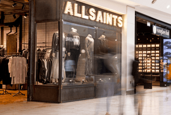 All Saints Store Banner