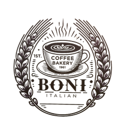 Boni Italian Coffee Bakery Logo