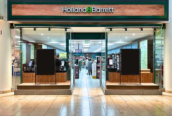 Holland Barrett Store Banner