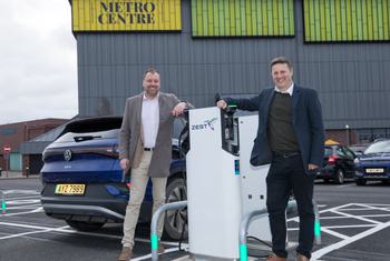 Metrocentre Zest EV Car Charging Launch Robin Heap Graeme Jones Feb 2023 5