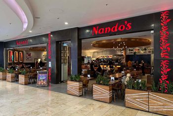 Nandos Yellow Mall Banner Image