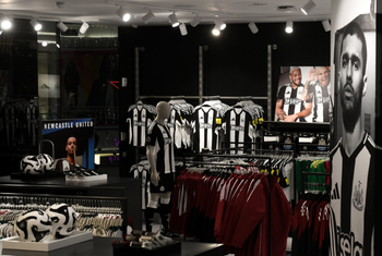 Newcastle United Store Banner