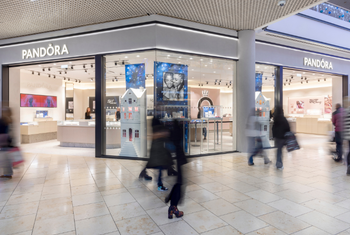 Pandora Blue Mall Banner