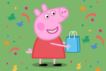 Peppa Pig Market Banner