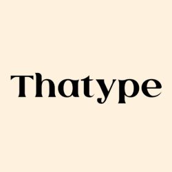 Thatype Boutique Logo