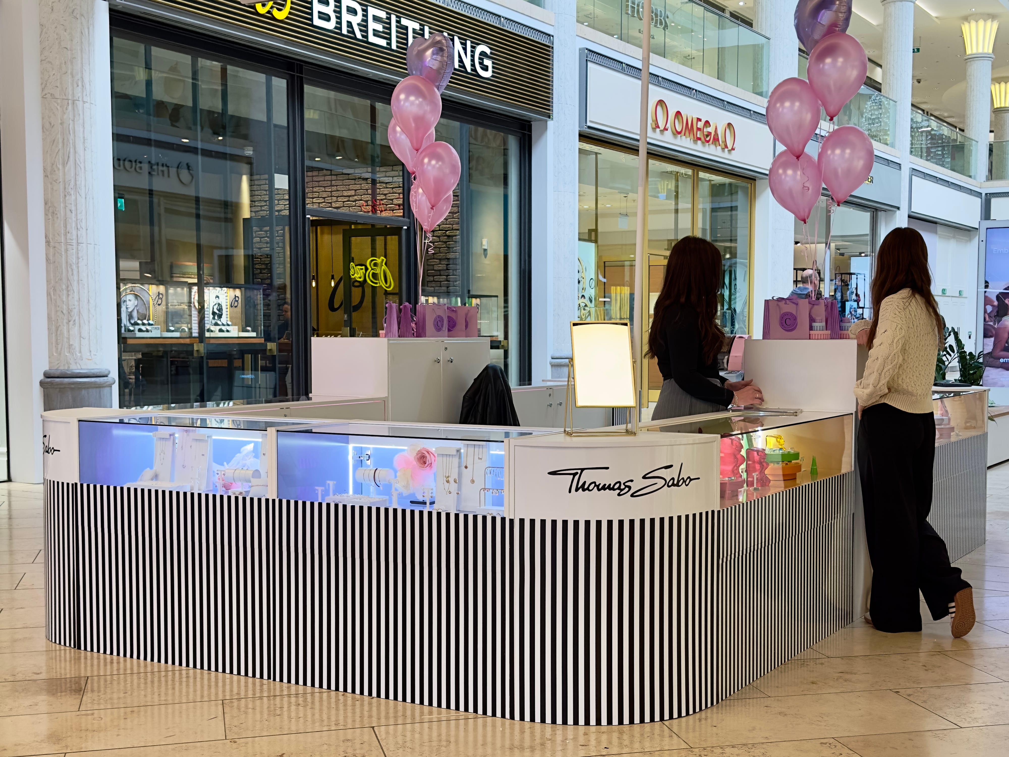 Seasonal Temp at Thomas Sabo