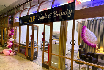 VIP Nails and Beauty Banner