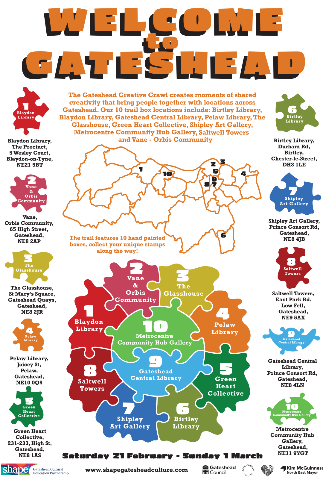 Shape Youth Festival Creative Trail