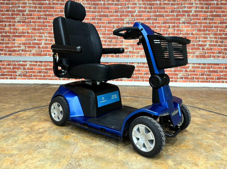 Image of a mobility scooter