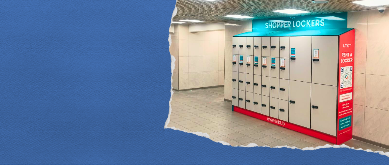Shopper Lockers Banner Image
