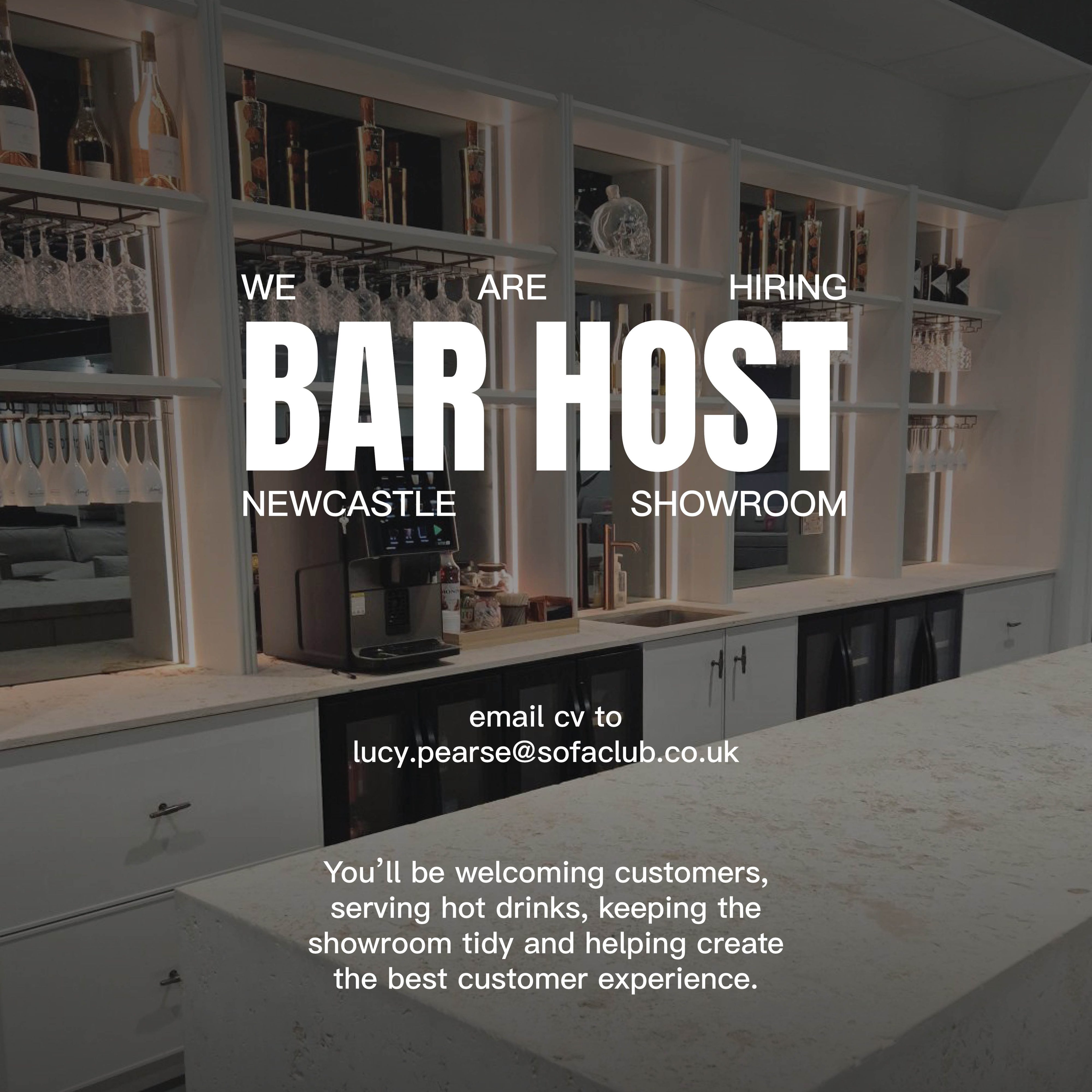 Bar Host Vacancy at Sofa Club