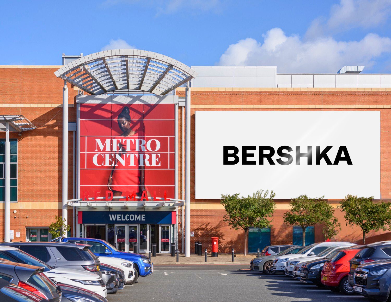 Inditex Triples down at Metrocentre with BERSHKA signing