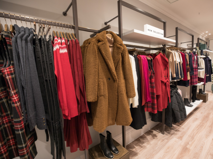 Image of Hobbs Clothing on a rail