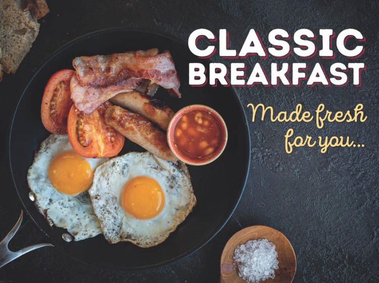 Full English Breakfast from Muffin Break