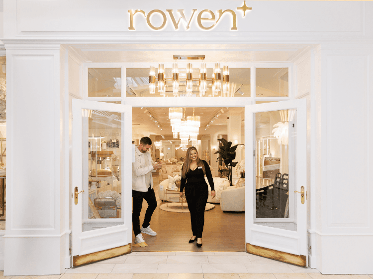 Successful online homeware retailer Rowen Homes opens doors to their very first brick and mortar store