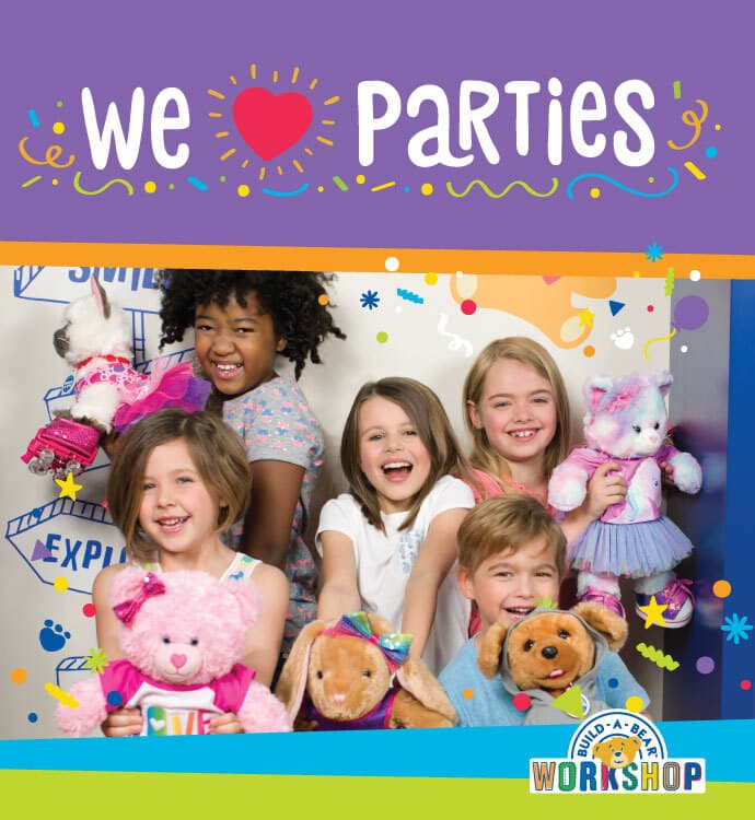 Birthday Parties with Build a Bear