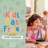Bella Italia kids eat free FEB