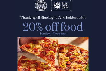 Pizza Express Blue Light Offer